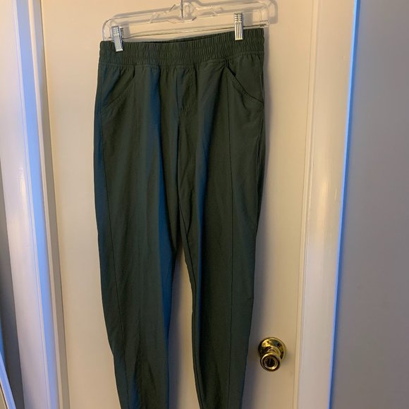 Green North Face Pants Size 2 - Picture 2 of 4